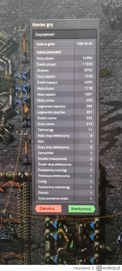 cleveland - No w końcu (｡◕‿‿◕｡)

#factorio