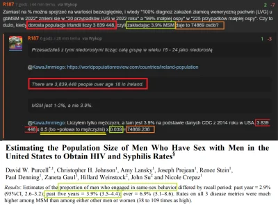 R187 - >ŻAŁOŚNIE manipulujesz liczbami, pokazując całą populację facetów, a nie gejów...