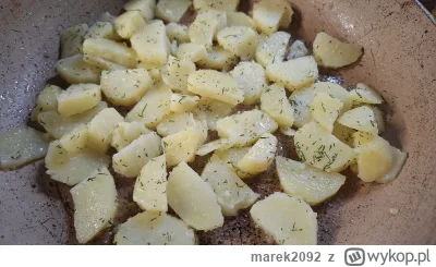 marek2092 - Kto lubi sobie tak podsmażyć wczorajsze ziemniaczki wczesne z koprem?
#je...