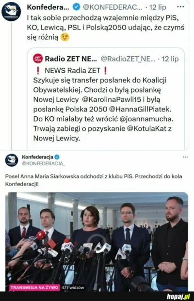 officer_K - >[i tak sobie przechodzą z partii do partii.jpg]

@Gieremek: jeden z mili...