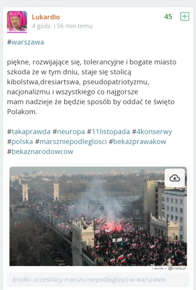 p.....n - Tez mam tego dość. W komentarzach zdjęcia tych okropności które były dzisia...