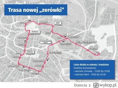 Domciu - „Zerówka” wraca na wrocławskie tory od 30 listopada. 
#wroclaw #mpkwroclaw
