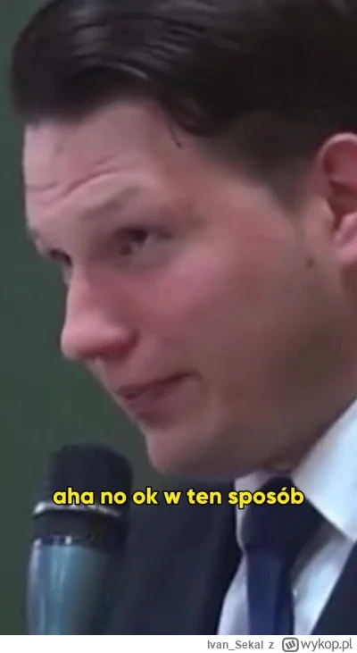 IvanSekal - @IvanSekal: ja natomiast popieram doktora Mentzena. Po co lekarz ma być z...