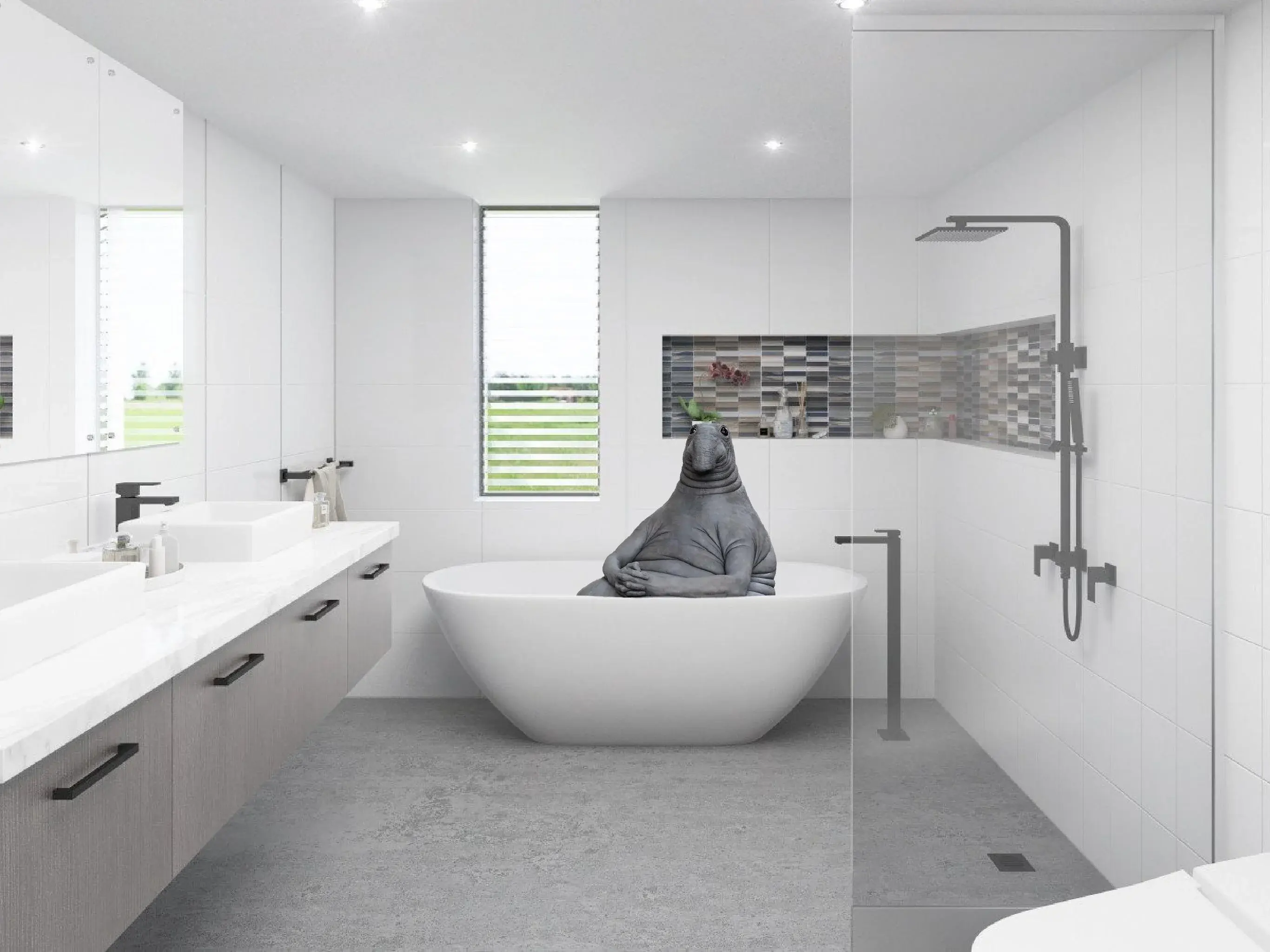 wfyokyga - Ja już po kąpieli i nikt się ze mną nie kąpał?