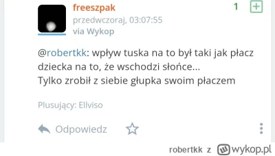 robertkk - @Mowi: wolam @freeszpak bo jest troche niewtajemniczony w swiatowa polityk...
