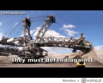 Niedobry - @wfyokyga: Bagger 288!
"To fight against Godzillas..."