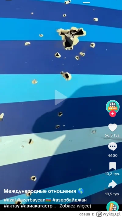 daeun - To co widzimy na zdjeciu to ogon feralnego samolotu i jego skrzydła od strony...