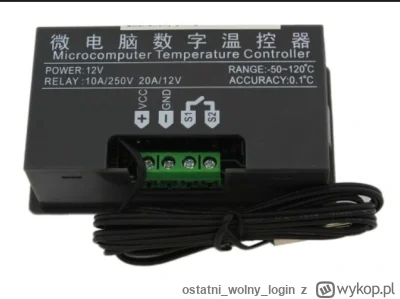 ostatniwolnylogin - Mam taki termostat na 12V. Chcę aby załączał grzałkę (12V), a prą...