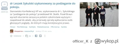 officer_K - Codzienny SPAM na zamówienie wrzucany przez działacza k0nfy i ruskiego tr...