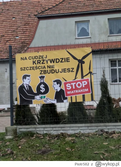 Piotr502 - Dziś jadąc przez moją rodzinną wiochę zauważyłem rozwieszone na płotach ta...