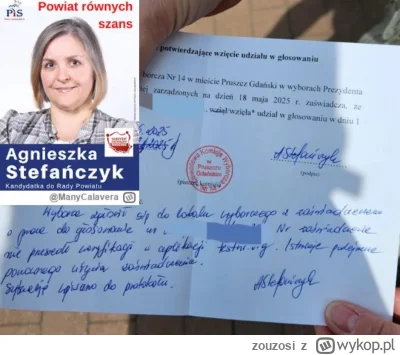 zouzosi - To ona używa aplikacji Mateckiego i odbiera ludziom prawa głosu. Tego właśn...