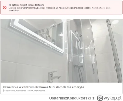 OskariuszKonduktorski - @PiersiowkaPelnaZiol: Nie sprzedało się jako "mini domek dla ...