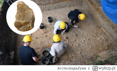ArcheologiaZywa - Kamienne narzędzia neandertalskie sprzed 130 tys. lat odkryte w Rac...