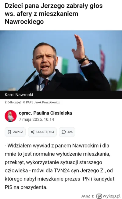 JAn2 - Najpierw opiekunka, potem sąsiedzi, teraz jeszcze syn pana Jerzego dorzuca do ...