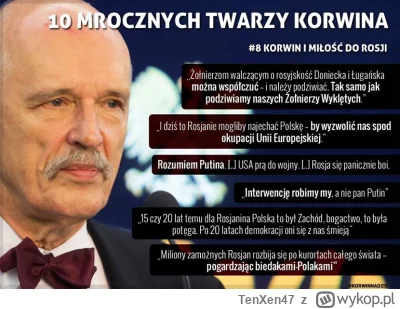 TenXen47 - @Apogryw: 
Nie, czytaj publiczne chwalenie Rosji i jeszcze usprawiedliwian...