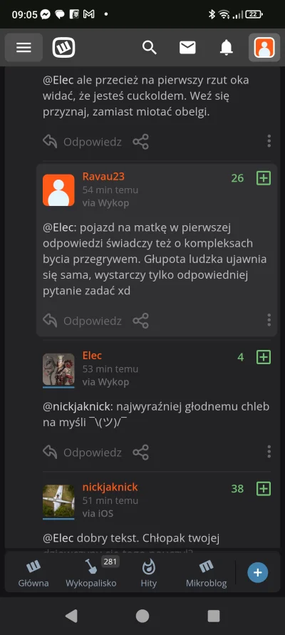Misiaaak - @Ravau23: zobacz, jaki jesteś żałosny, powtarzasz moje teksty bo na własne...