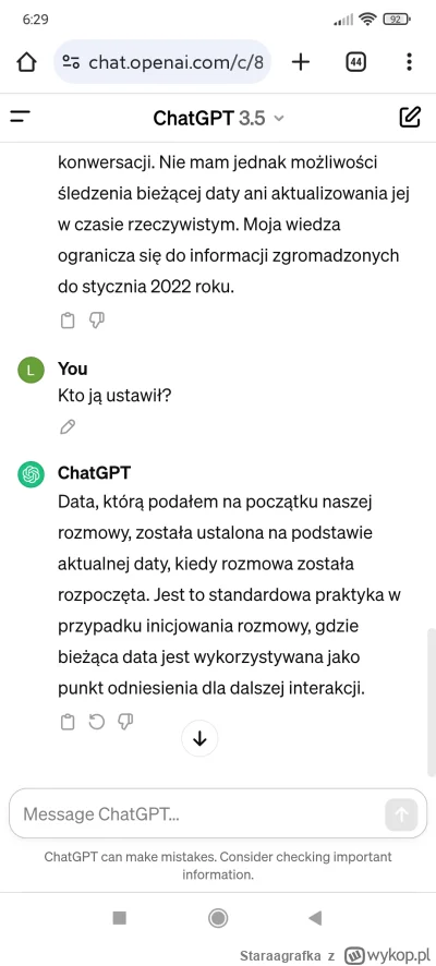 Staraagrafka - @Green81 Niekoniecznie. Właśnie stąd ten wpis bo nie potrafi określić ...