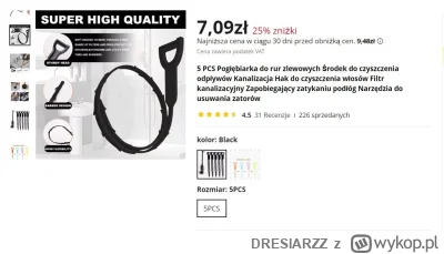 DRESIARZZ - @stuparevic: Na aliexpress 5 szt 7 zł :)