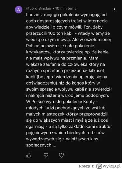 Roszp - I part 3, z którego dowiadujemy się, że Lord pochodzi z wyższych klas społecz...