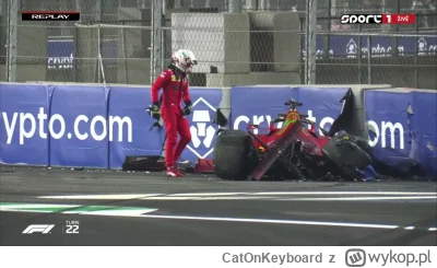 CatOnKeyboard - #f1 Plan C czyli pewnie crash bolidu xD