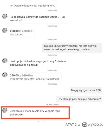 ATAT-2 - Kwintesencja #vinted na jednym obrazku. 

Pytania, negocjacje ze 'zdecydowan...