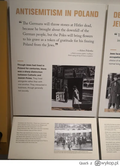 QuaS - Dla ciekawych co pisza o antysemityzmie Polakow w muzeum holokaustu w Dallas.
...