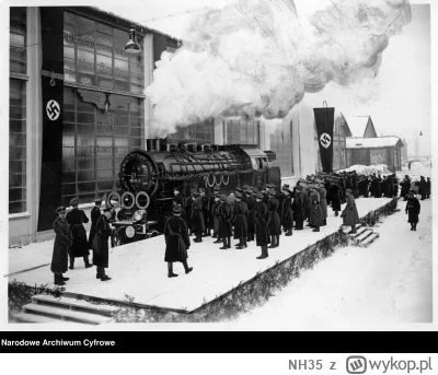 NH35 - Ładna perełka #kolej fotograficzno-historyczna z #nowysacz. 

1942.Przekazanie...