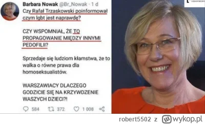 robert5502 - Jak ona jest bezdennie głupia... 
To już mniej ogarnięte pisowskie troll...