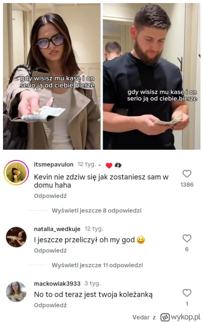 Vedar - Co sądzicie?? XDD

#rozowepaski #logikarozowychpaskow #zwiazki #zydkrecikorba...