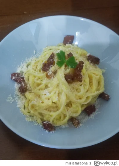 misiafaraona - Dziś Międzynarodowy dzień Carbonara
#carbonara #gotujzwykopem