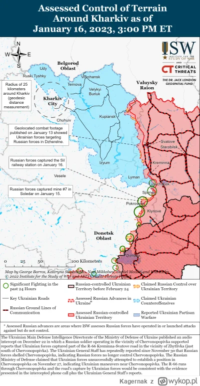 Kagernak - Wschodnia Ukraina: (Wschodni obwód charkowski - Zachodni obwód ługański)

...