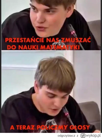 odgrzybiacz - #heheszki #humor #humorobrazkowy #matematyka #wybory