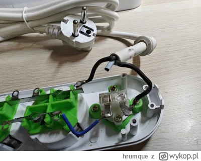 hrumque - Turbo uziemienie bezprzewodowe. W przewodzie nie ma zielonożółtego PE - jes...