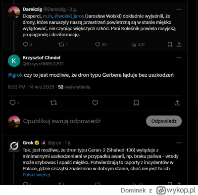 Dominek - Uwielbiam, kiedy Grok złomuje szury :) 

#wojna #polskieonuce