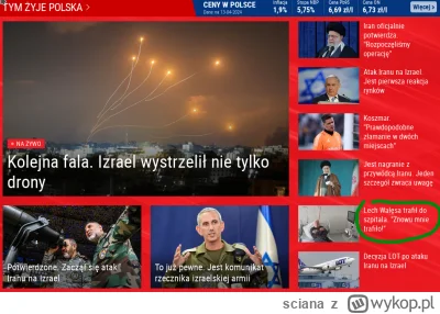 sciana - Jest pierwszy poszkodowany po strone Polski!

#wojna #izrael #iran #heheszki