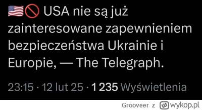 Grooveer - Umiesz liczyć licz na siebie. Teraz to Europa będzie gruzować Rosję.

#woj...