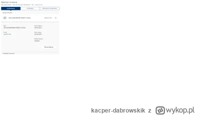 kacper-dabrowskik - #przelew 
#banki
#bankowosc
#scam
o #!$%@? chodzi? dziś sie loguj...