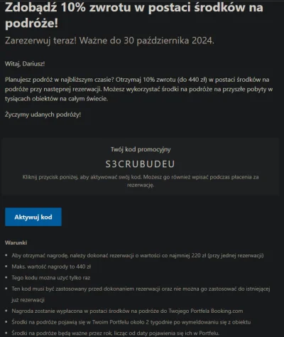 gralusek - #booking #podroze #rozdajo