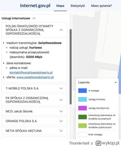 Thunderball - >@Thunderball wejdź na internet.gov.pl i sprawdź co masz dostępnego pod...