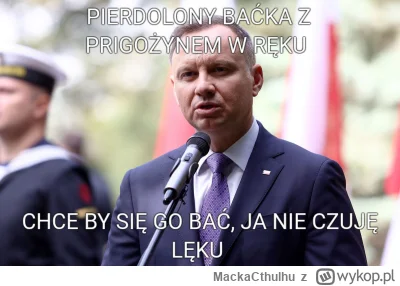 MackaCthulhu - taki mój komentarz do płaczków Łukaszenki  #wojna #ukraina #polska #me...