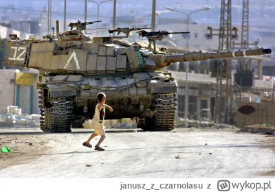 januszzczarnolasu - #palestyna #izrael #wojna
Palestyński chłopiec konfrontuje się z ...