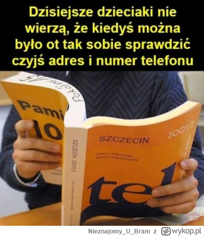 NieznajomyUBram - Za dzieciaka sprawdzałeś członków rodzinny czy są wpisani w książkę...