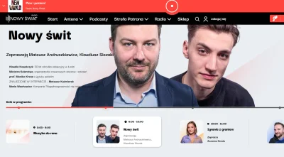 kidi1 - >Radio Nowy Świat

@LukaszSZCZ: Włączyłem. Gadanie o Hołowni o Ziobrze. Dzięk...