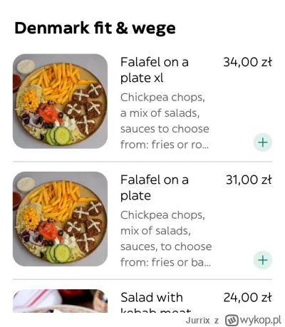 Jurrix - Tam w karcie jest jeszcze Dania fit