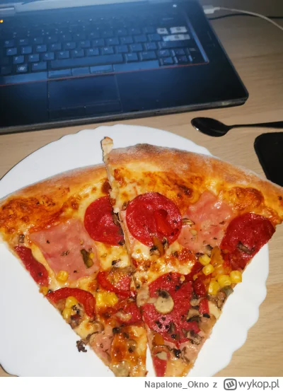 Napalone_Okno - Pizza dla chłopa na umilenie Weekendu. #przegryw #pizza