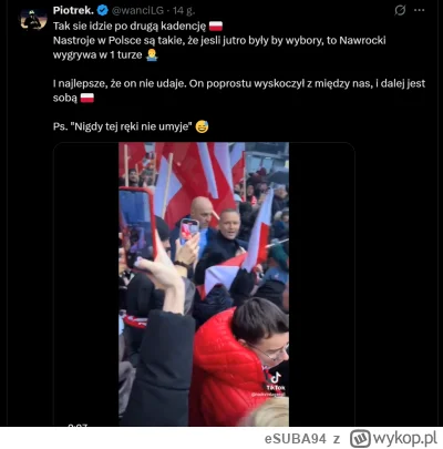 eSUBA94 - pamiętajcie - pokazujecie się na marszu w tłumie = wygrywacie automatycznie...