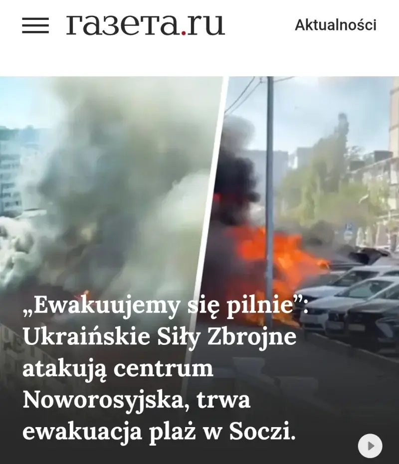 pq18 - Drony nie latają tak daleko!
To rosyjska prowokacja! 
Rosja próbuje wciągnąć U...