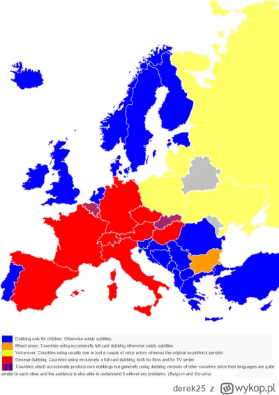 derek25 - @Bardak Czyli Niemcy, Czesi i Słowacy to też analfabeci bo u nich dubbinguj...