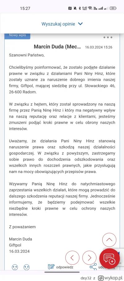 dxy32 - Ale odkleiło chłopa
#giftpol #januszebiznesu