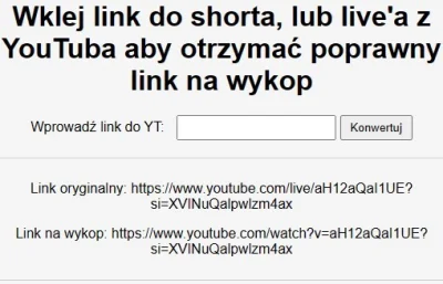 wigr - Jak być może wiecie, jeśli na wykop wklejacie link z apki YouTuba do shorta, l...